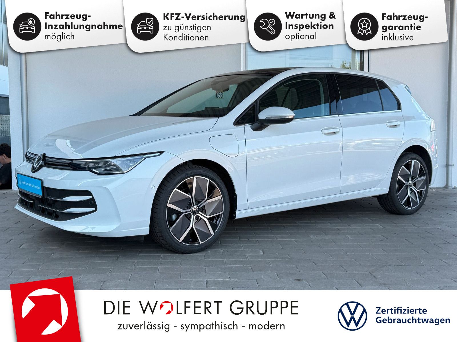 Volkswagen Golf Style 1.5 TSI eHybrid PANO AHK RFK MATRIX D