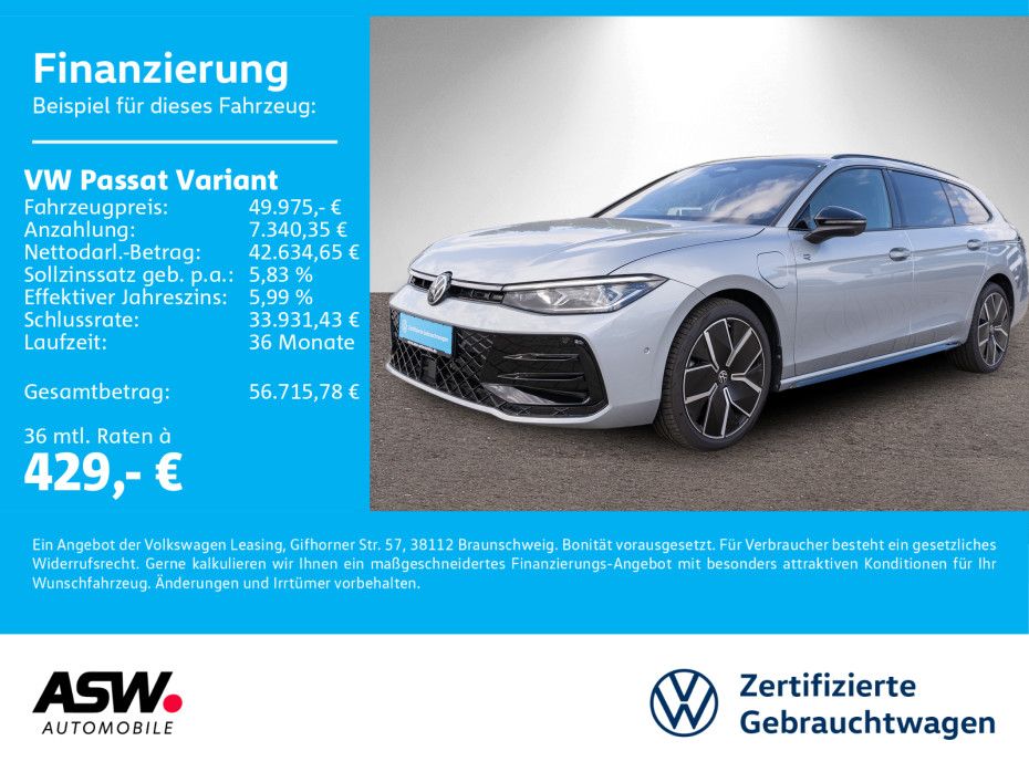 Volkswagen Passat Variant R-Line 1.5 TSI eHybrid DSG PANO foto 1