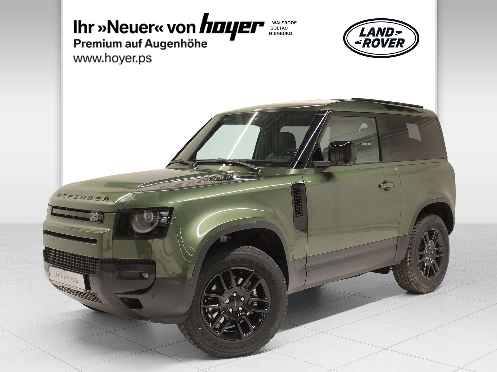 Land Rover Defender 90 3.0 D200 MHEV S AHK Black Design foto 1