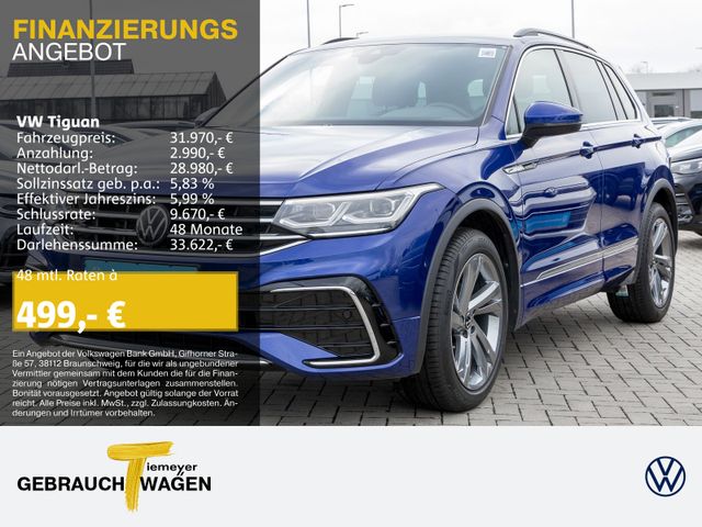 Volkswagen Tiguan 2.0 TDI R-LINE MATRIX SITZHZ NAVI VIRTUAL