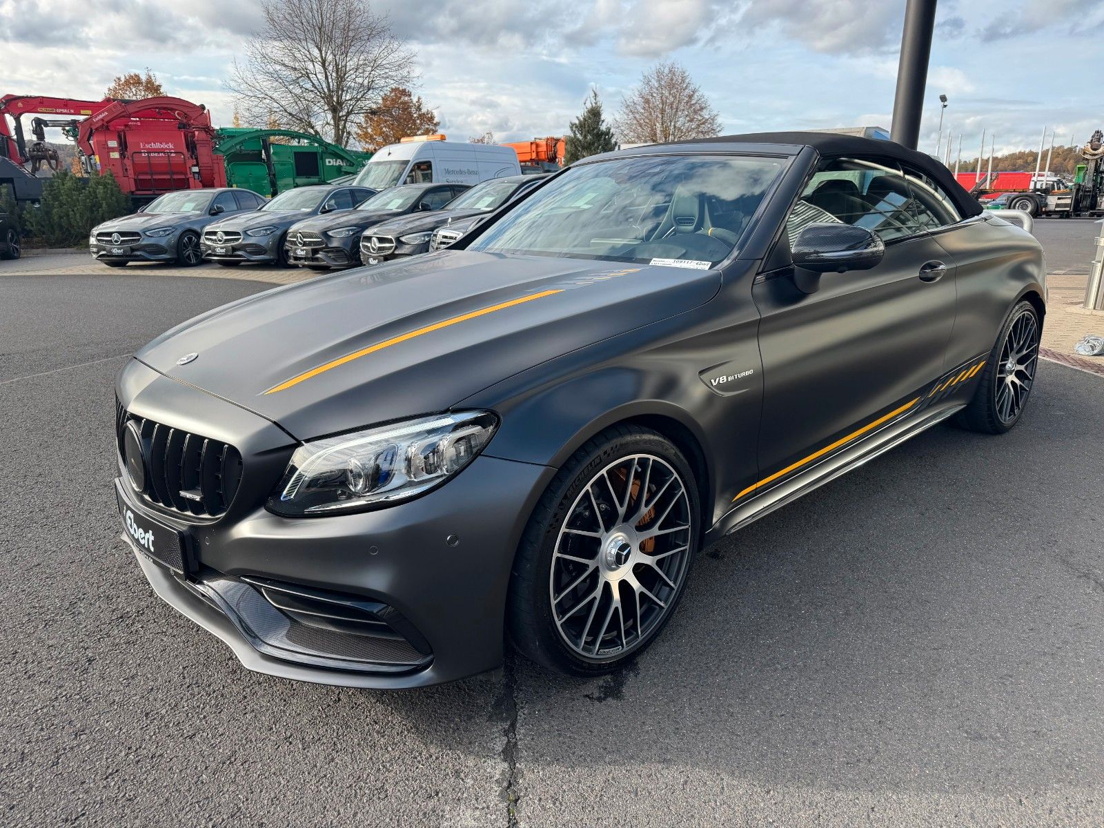 Fahrzeugabbildung Mercedes-Benz C 63 AMG S Cabrio+FinalEdition+Keramik+Carbon+