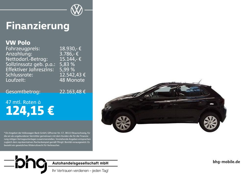 Polo 1.0 Life *SITZHEITZUNG*KLIMA*APP-COPNNECT*