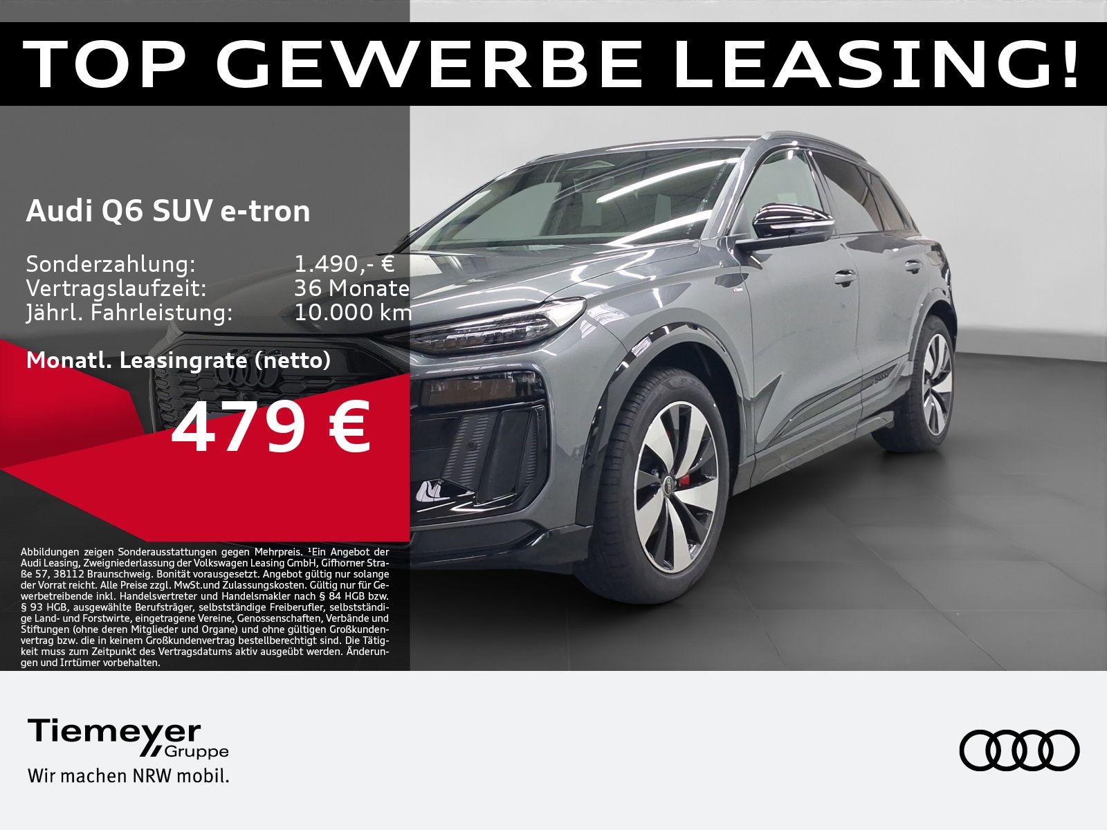 Audi Q6 SUV e-tron Audi Q6 SUV e-tron performance 225