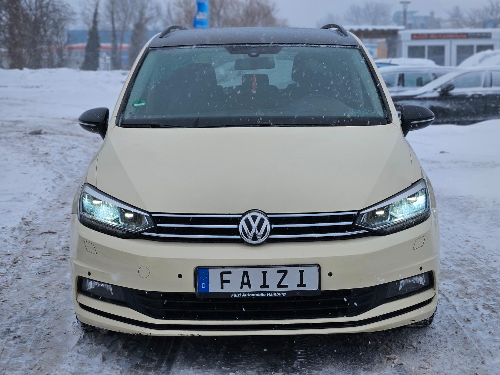 Volkswagen Touran 2.0 TDI Navi Kamera 7 Sitze Folie/Schwarz