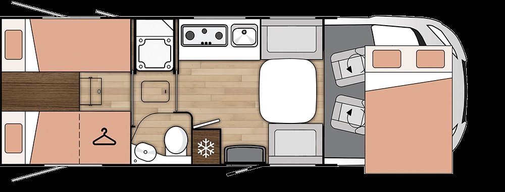 Fahrzeugabbildung Benimar Amphitryon 967 ALDE, Modell 2026