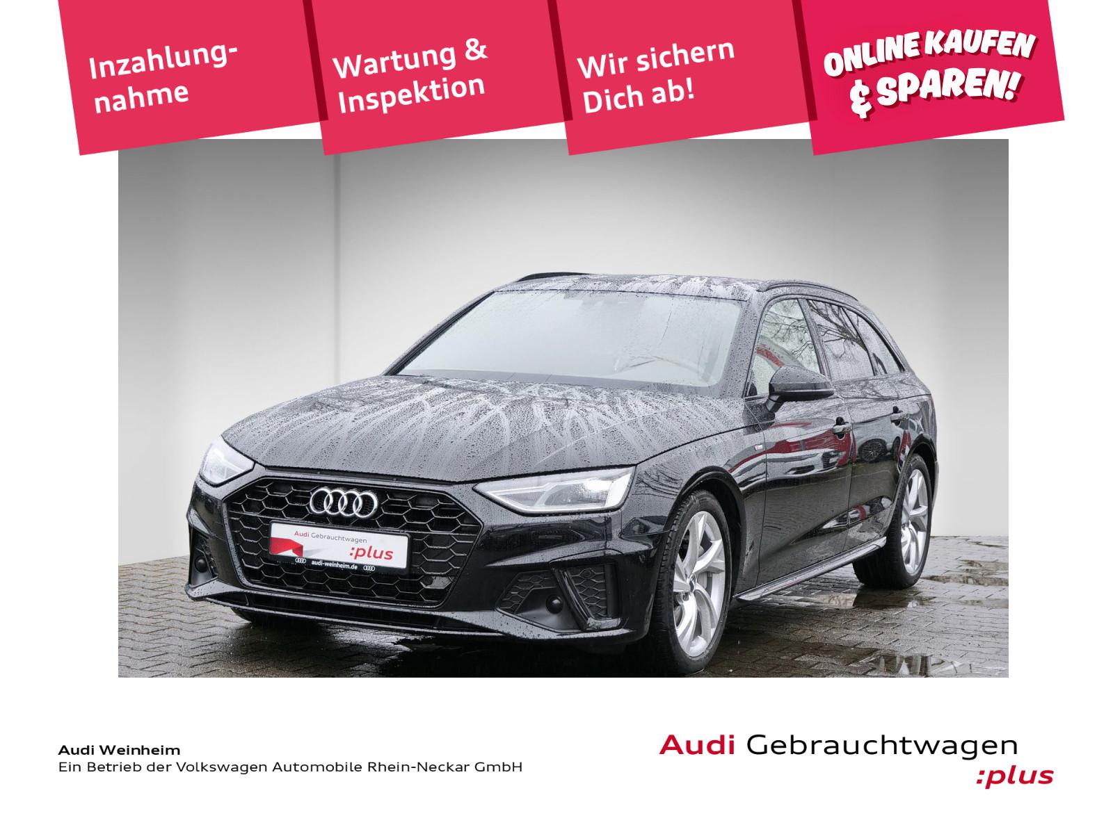 Audi A4 Avant 40 TDI Black S-Line Pano LED Kamera Nav