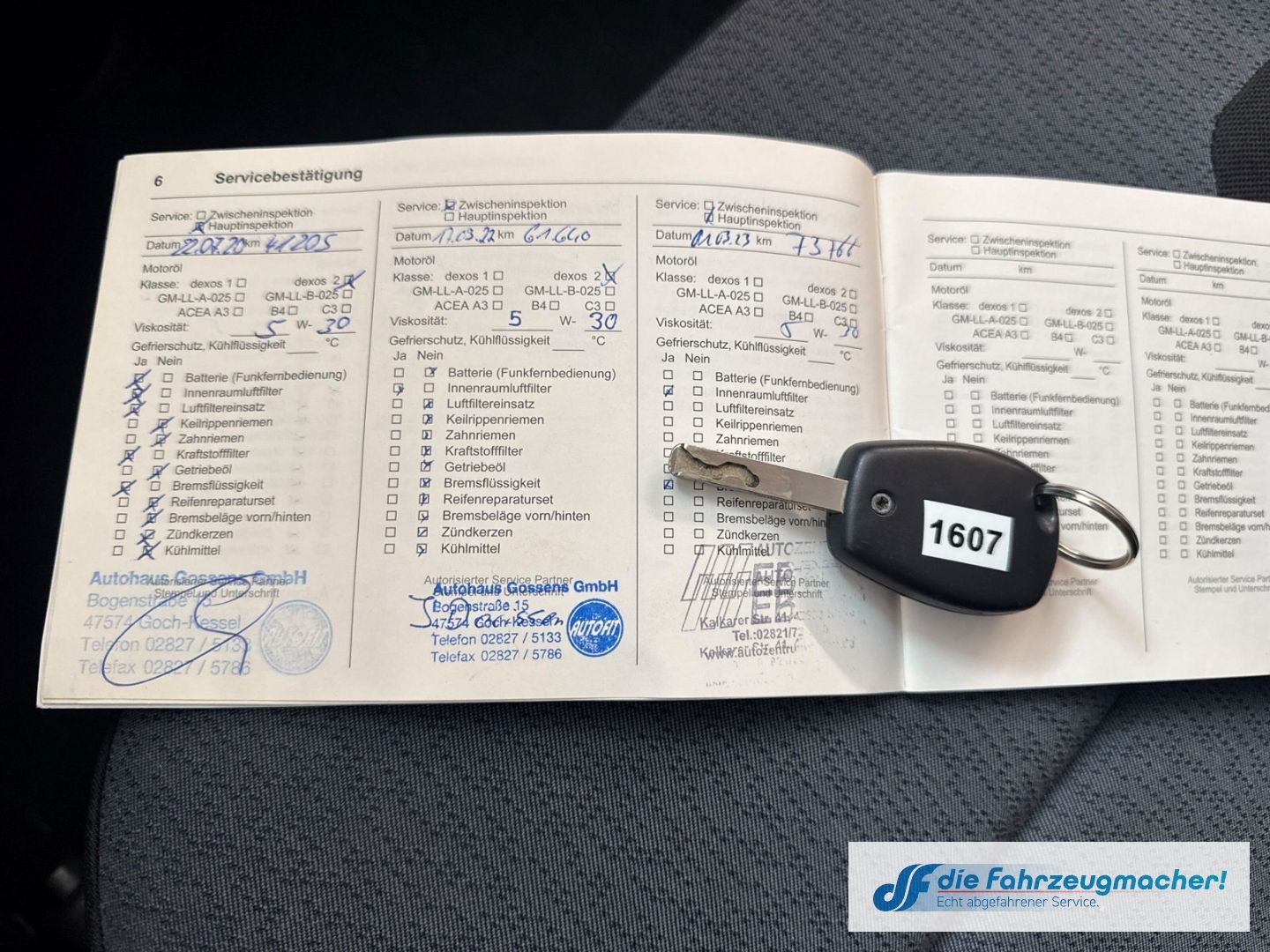 Fahrzeugabbildung Opel Vivaro B Kasten Combi L1H1 2,7t *1607