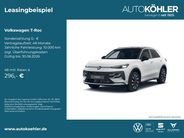 Volkswagen T-Roc 1.5 eTSI Style - E.KLAPPE - ab 296.- mtl.