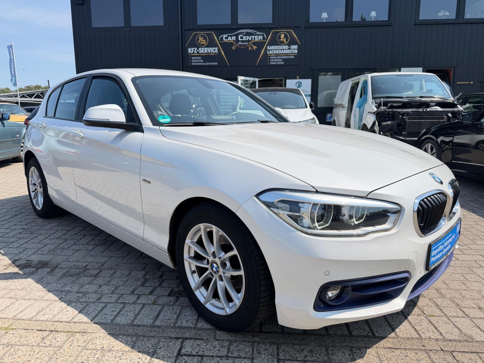 BMW 118 i Sport Line LED SHZ 1.Hand