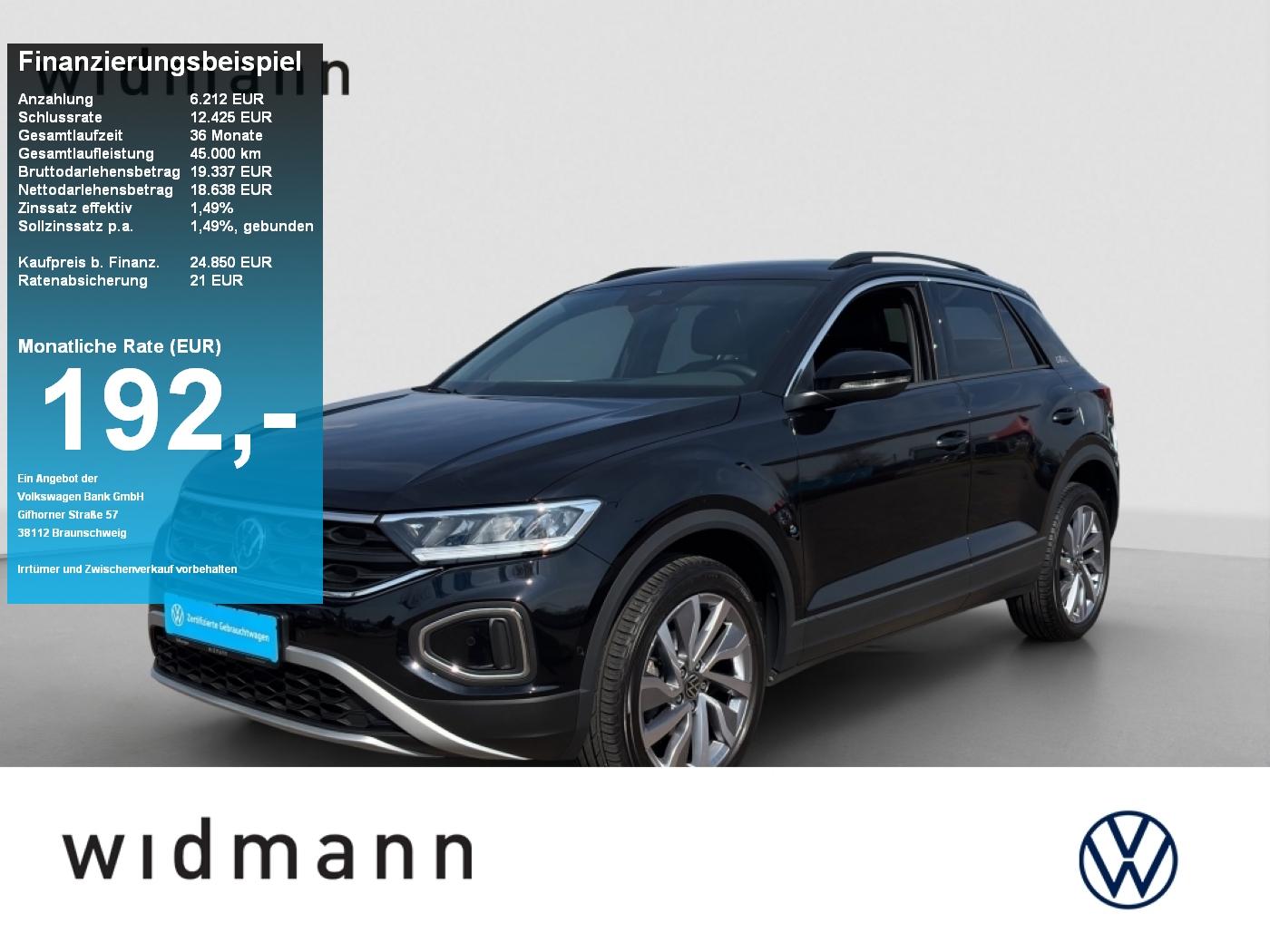 Volkswagen T-ROC GOAL 1.0 TSI 110 PS ACC Standheizung Kamer