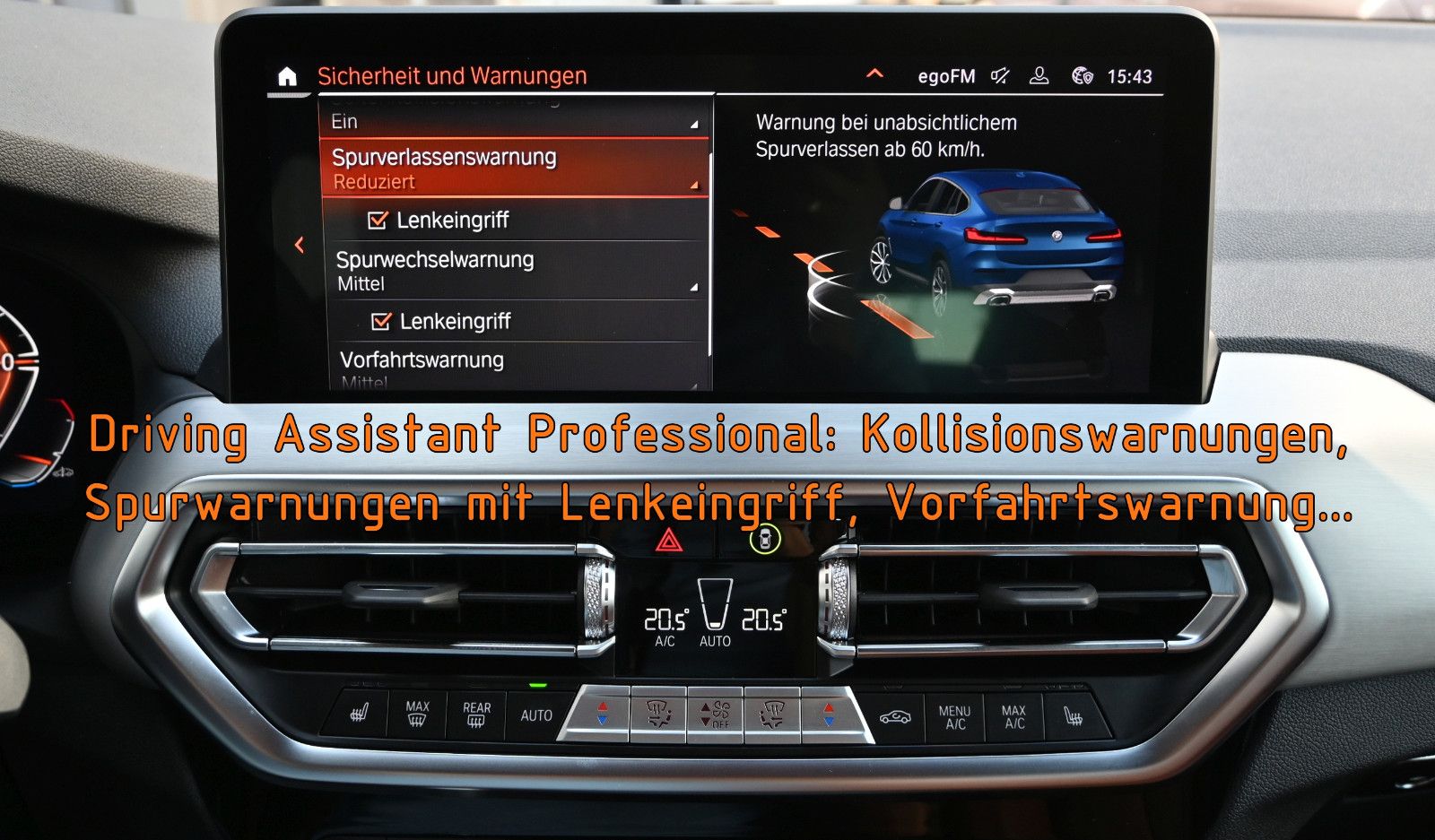 Fahrzeugabbildung BMW X4 xDr.30d °ACC°AHK°IND.MERINO-LEDER°STANDHEIZ.°