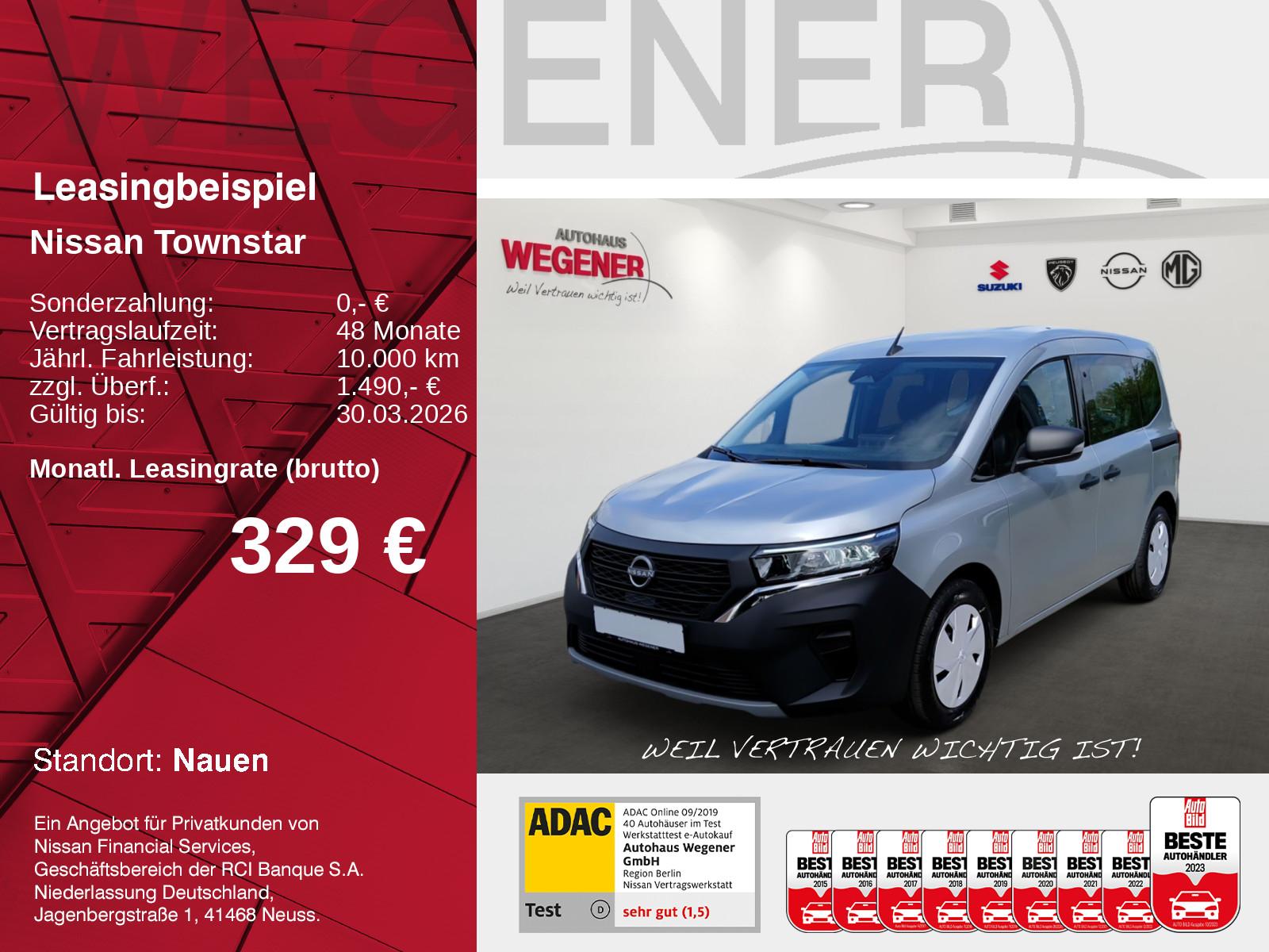 Nissan Townstar Kombi ACENTA AT L1 LED Tempomat PDC-hi
