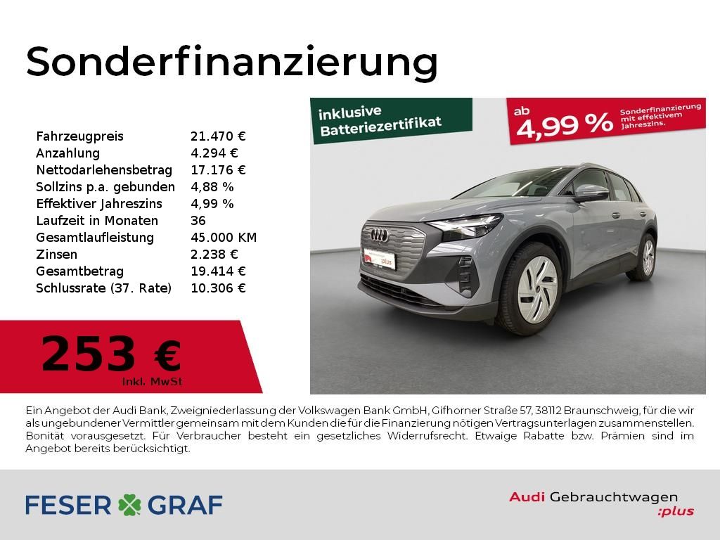 Angebot ansehen Audi Q4 e-tron