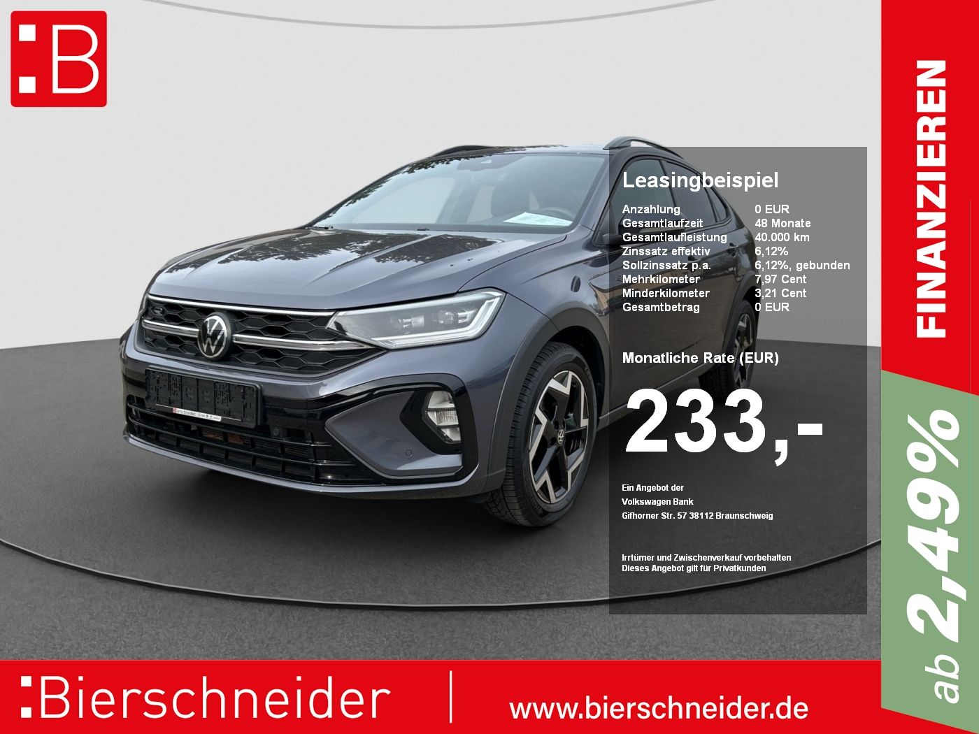 Volkswagen Taigo 1.5 TSI DSG R-Line IQ.LIGHT AHK KAMERA ACC