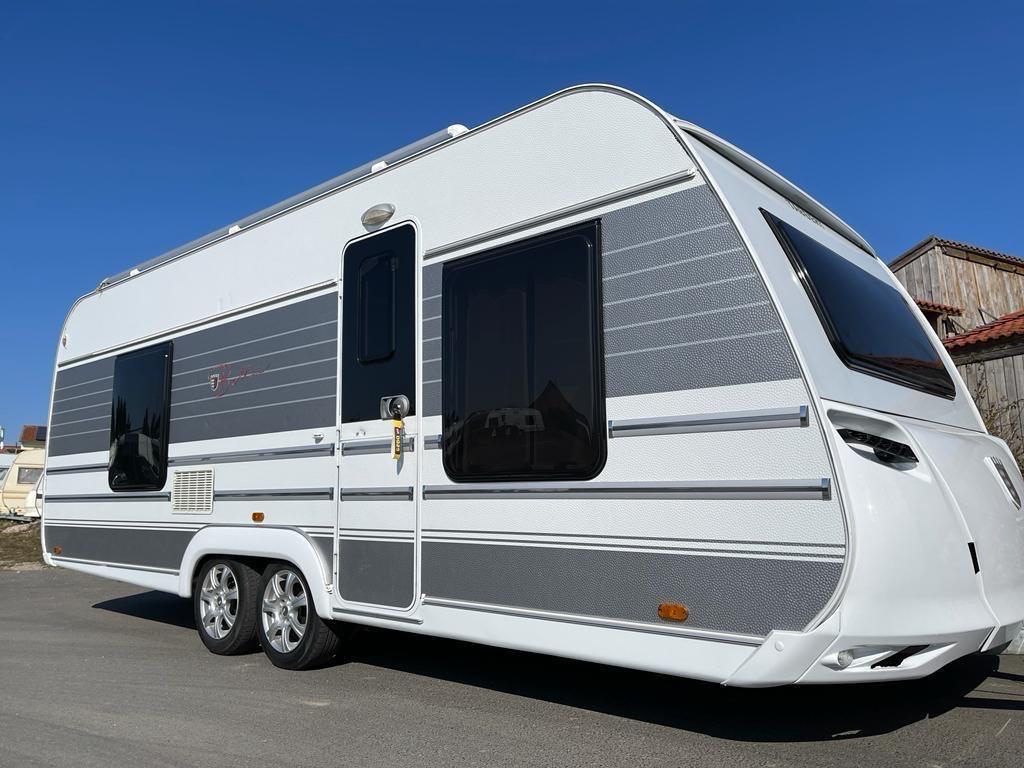 Tabbert Bellini/Klima/Dusche/WC/Gr Kūhlschk/Leder/Alu