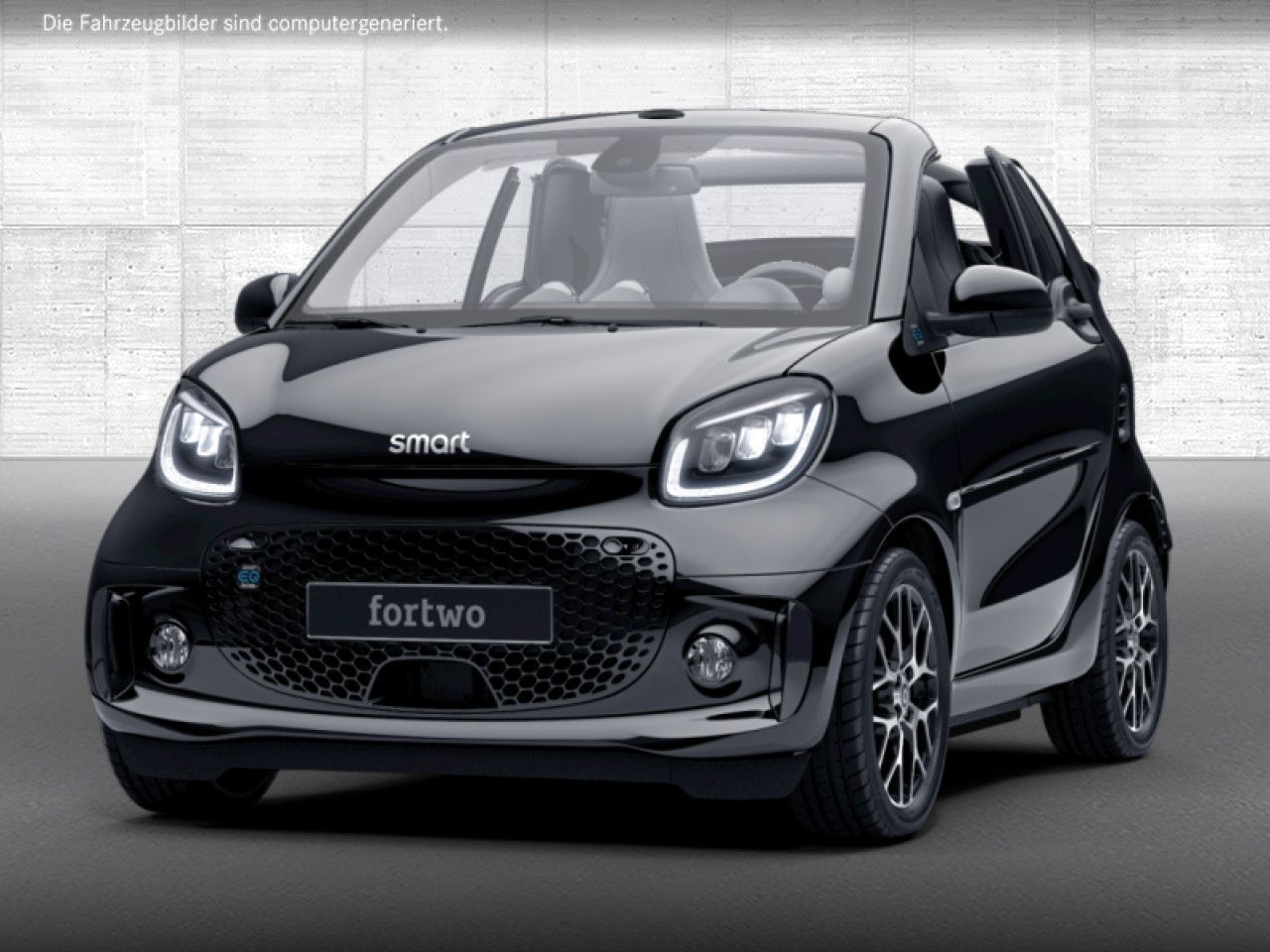 Smart fortwo EQ cabrio/Prime/22kW/SHZ/Excl/LED/Kamera/ imagem 2