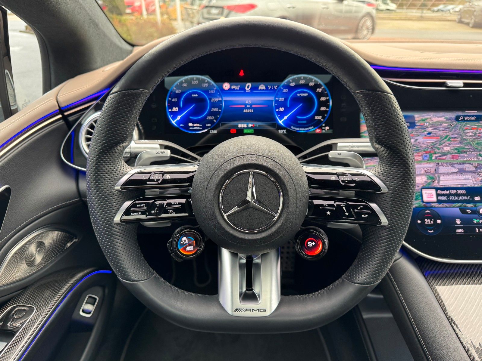 Fahrzeugabbildung Mercedes-Benz EQS 53 AMG 4M+Hyperscreen+Massage+Pano+AirM+HUD