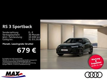 Audi Leasingangebot: Audi RS 3 Sportback MATRIX+SAGA+280KM/H+SONOS