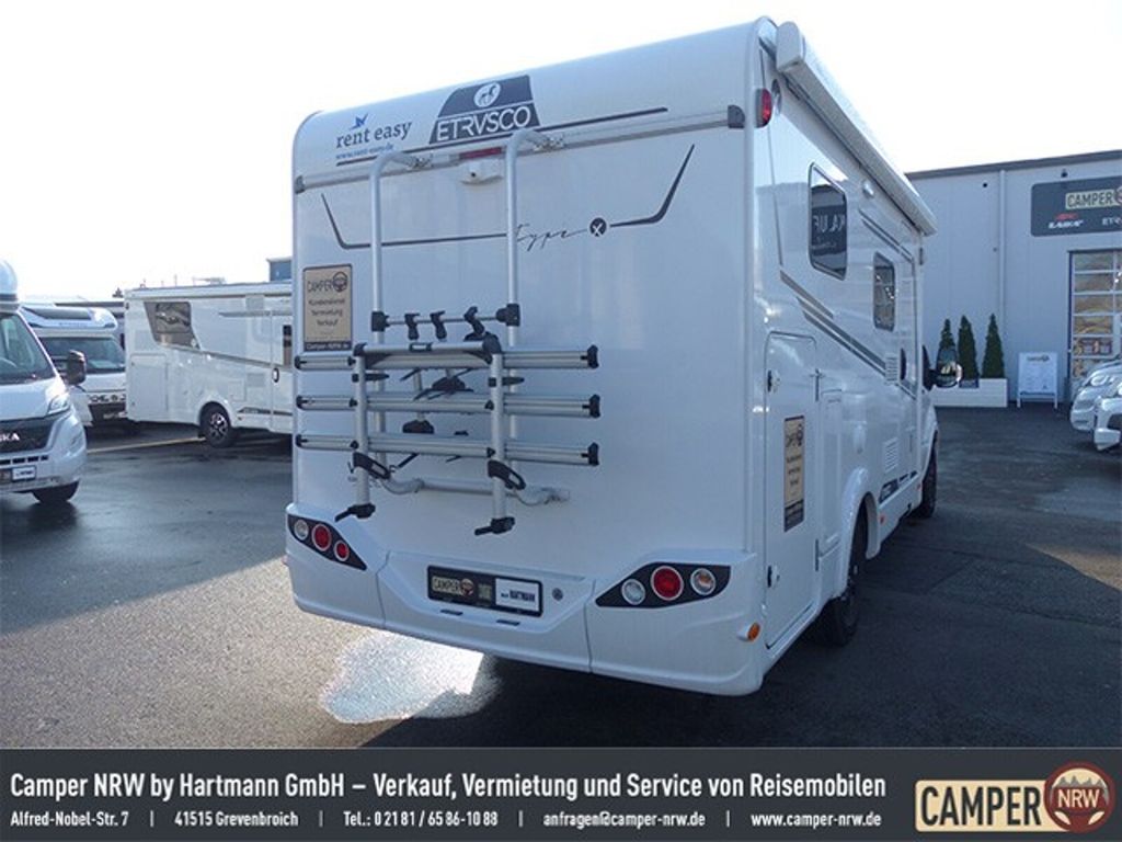 ETRUSCO V Ford 6.6 SF TV &amp; Sat. Fahrradträger, Type X