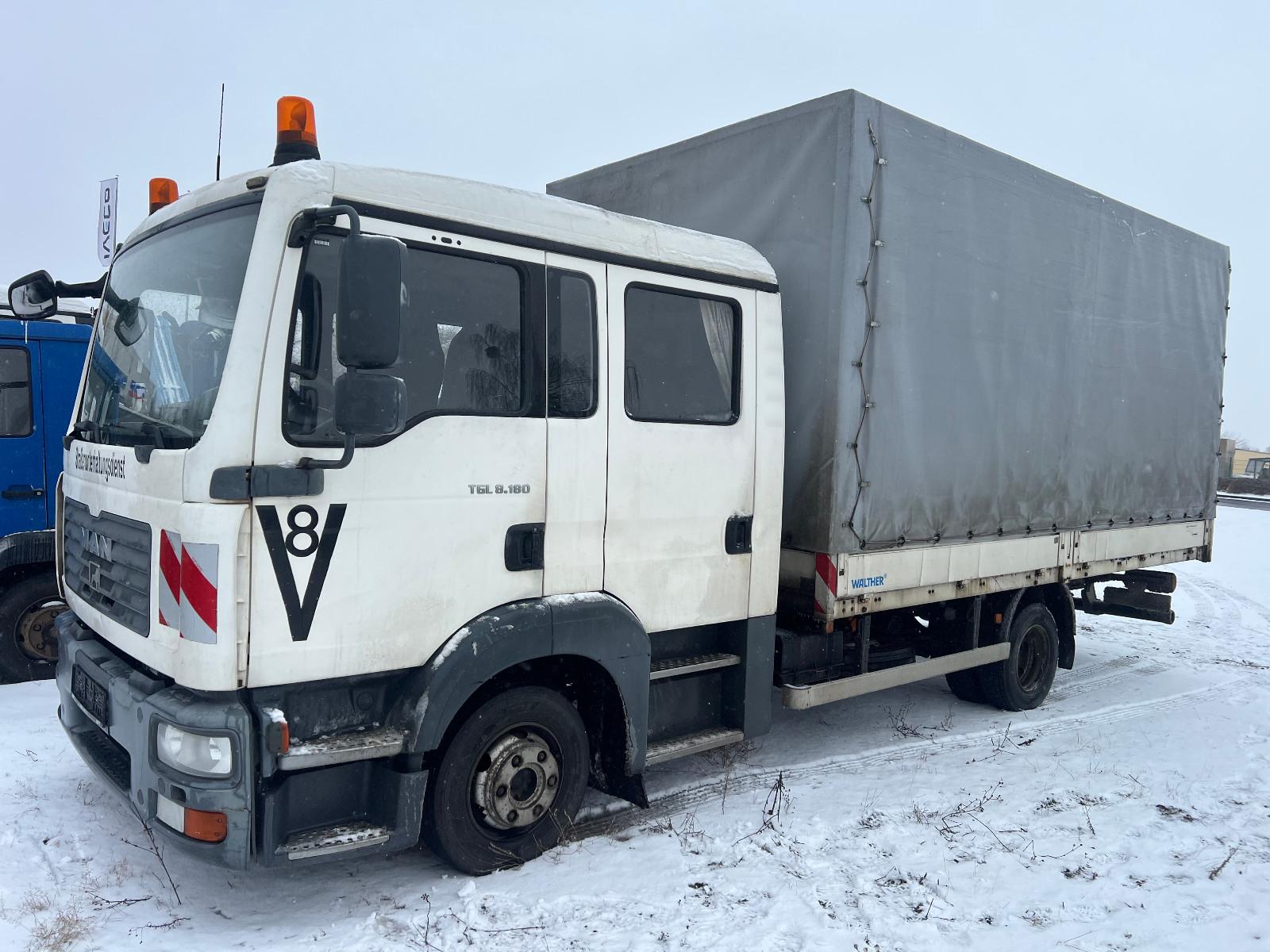 MAN TGL 8.180 7Sitze DOKA PRITSCHE4x2 STANDHEIZUNG
