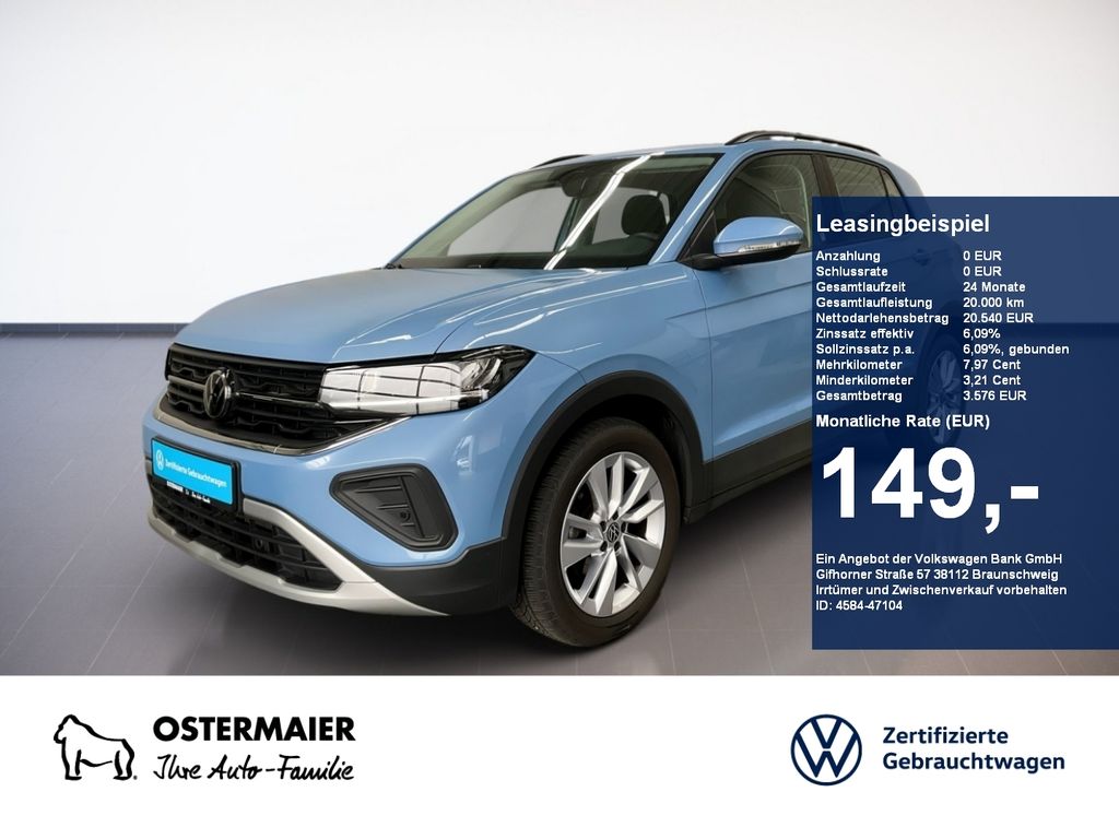 Volkswagen T-Cross LIFE 1.0TSI 116PS ACC.5J-G.KAMERA.NAVI+V