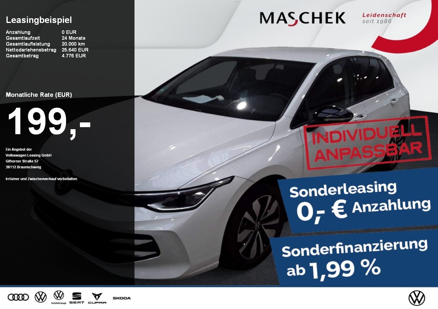 Volkswagen Golf Goal 1.5 TSI AHK Navi GRA PDC Sitzh. MFL