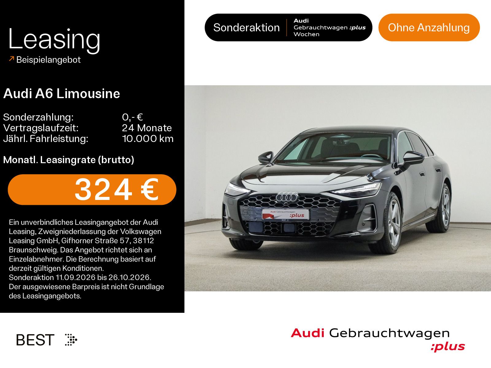 Audi A6 Limousine TDI quattro S-LINE*MATRIX*HUD*B&O*S