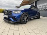 Mercedes-Benz GLC 63S, Edit.1, Perf.-Sitz & Abgas, Pano - blaue Mercedes-Benz GLC 63 AMG