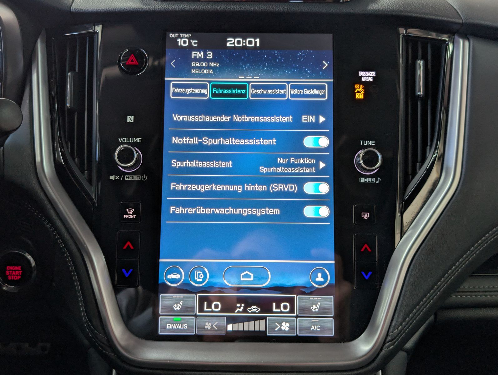 Fahrzeugabbildung Subaru Outback 2.5i Platinum EyeSight LED ACC CAM LEDER