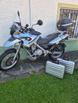 BMW F 650 GS, Topcase, Seitenkoffen, TomTom Rider  - BMW MOTORRAD R65