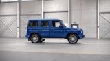 Mercedes-Benz G 500 AMG+FAHRASSITENZPAKET+360°+BURMESTER+DISTR - blaue Mercedes-Benz G 500