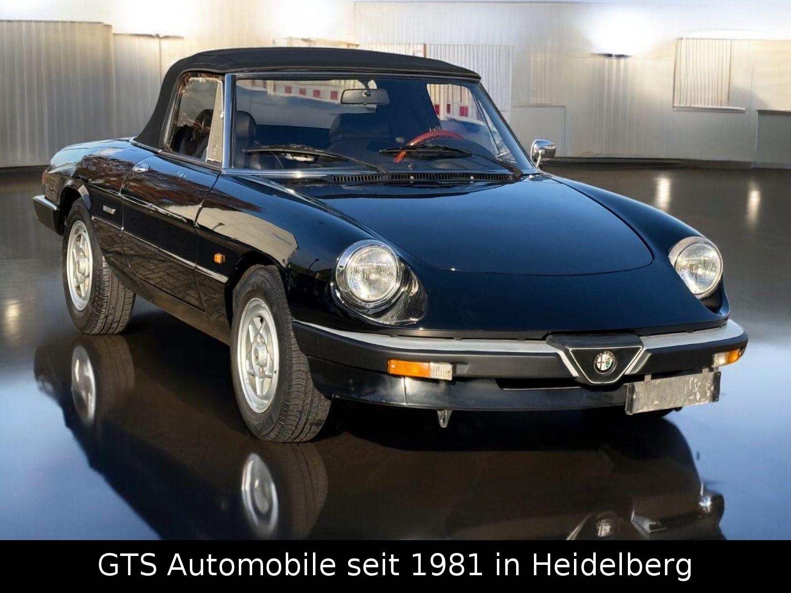 Alfa Romeo Spider 1,6 - ERST 106000 KM - H KENNZEICHEN  !!!