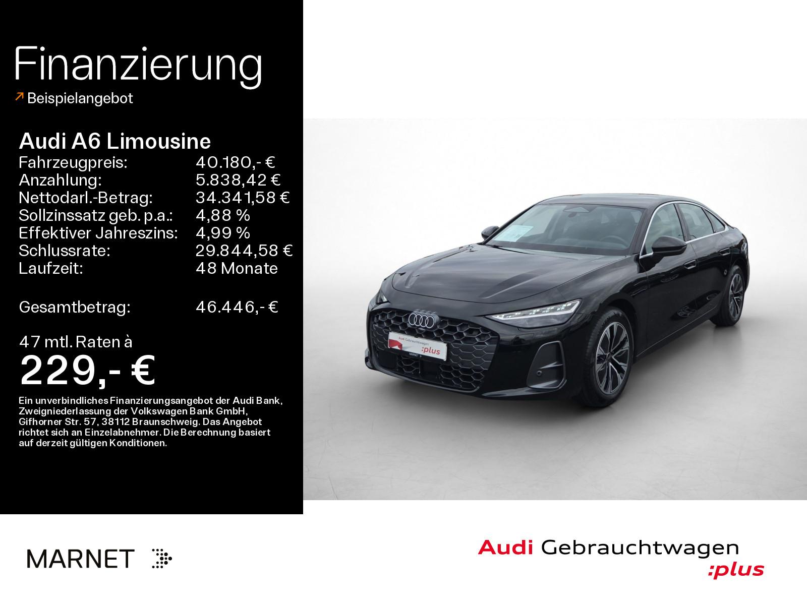 Audi A6 Limousine 40 TDI*Navi*LED*Virtual*Audi Connec