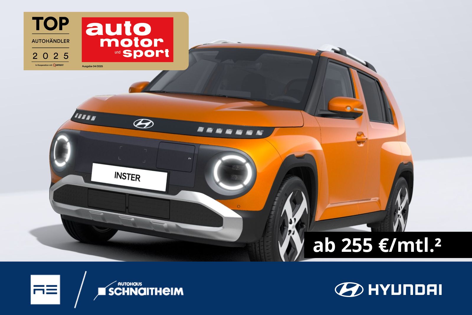 Hyundai INSTER EV Prime 49kWh 85kW 115 PS 2WD