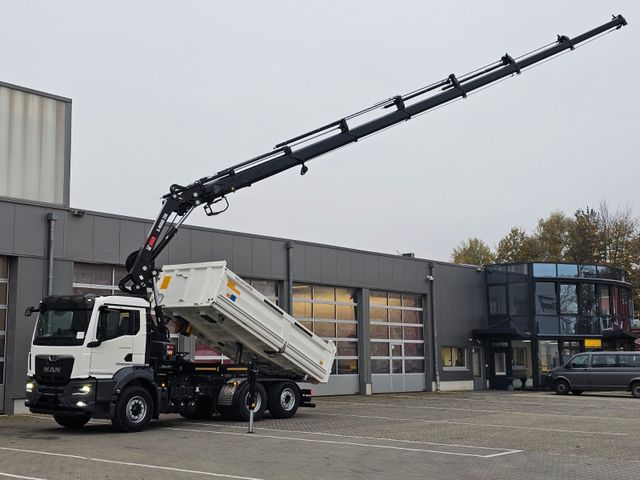 MAN TGS 26.520 MEILLER Bordmatik+HIAB 258-7 / 6x2H-4