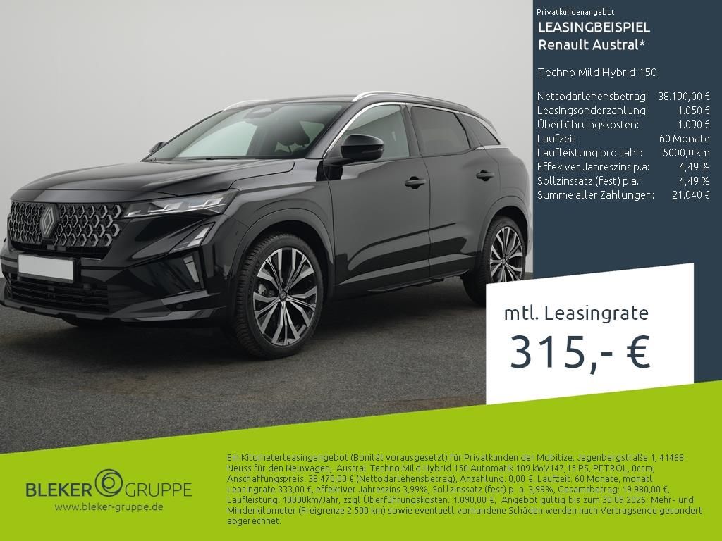 Renault Austral Techno Mild Hybrid 150