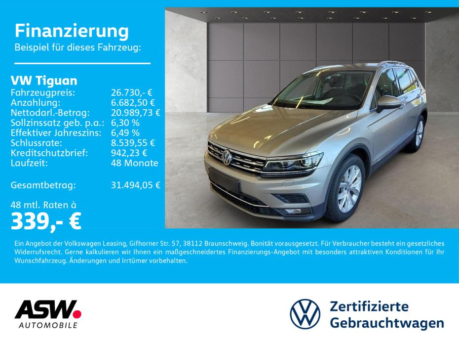 Volkswagen Tiguan Highline 2.0TSI 4M DSG LED 360° Stdhz AHK