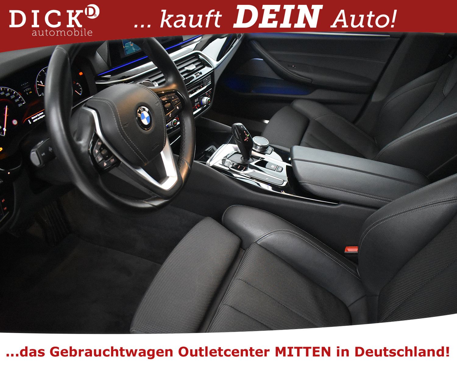 BMW 520d Aut Sport Line SHADO+VIRTU+PROF+H&K+KAM+M18 - Image 10