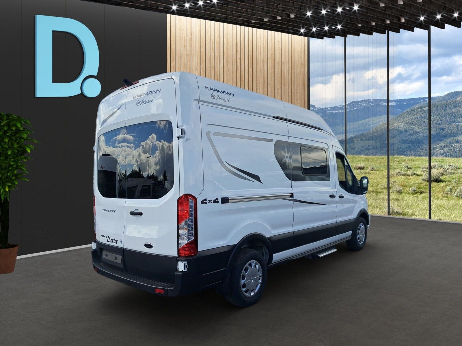 Fahrzeugabbildung Karmann Dexter 4x4 DE 560 AW Allrad 4x4, Rückfahrkamera