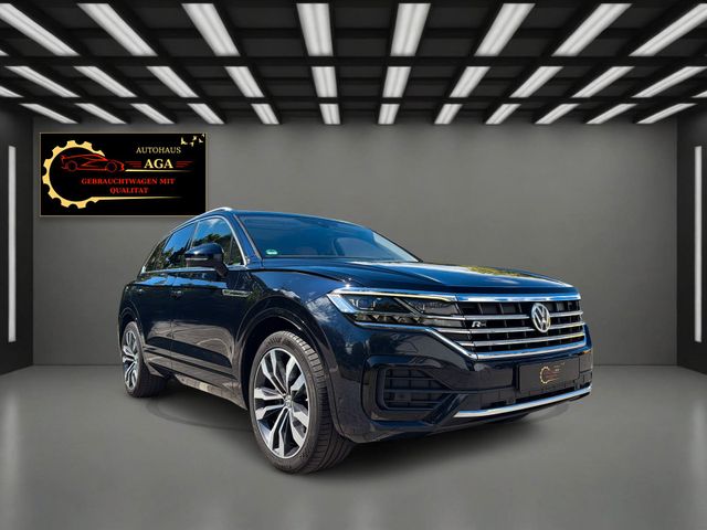 VW TOUAREG*R-LINE*LUFT*VIRTUAL*LEDER-BRAUN*AHK*FULL