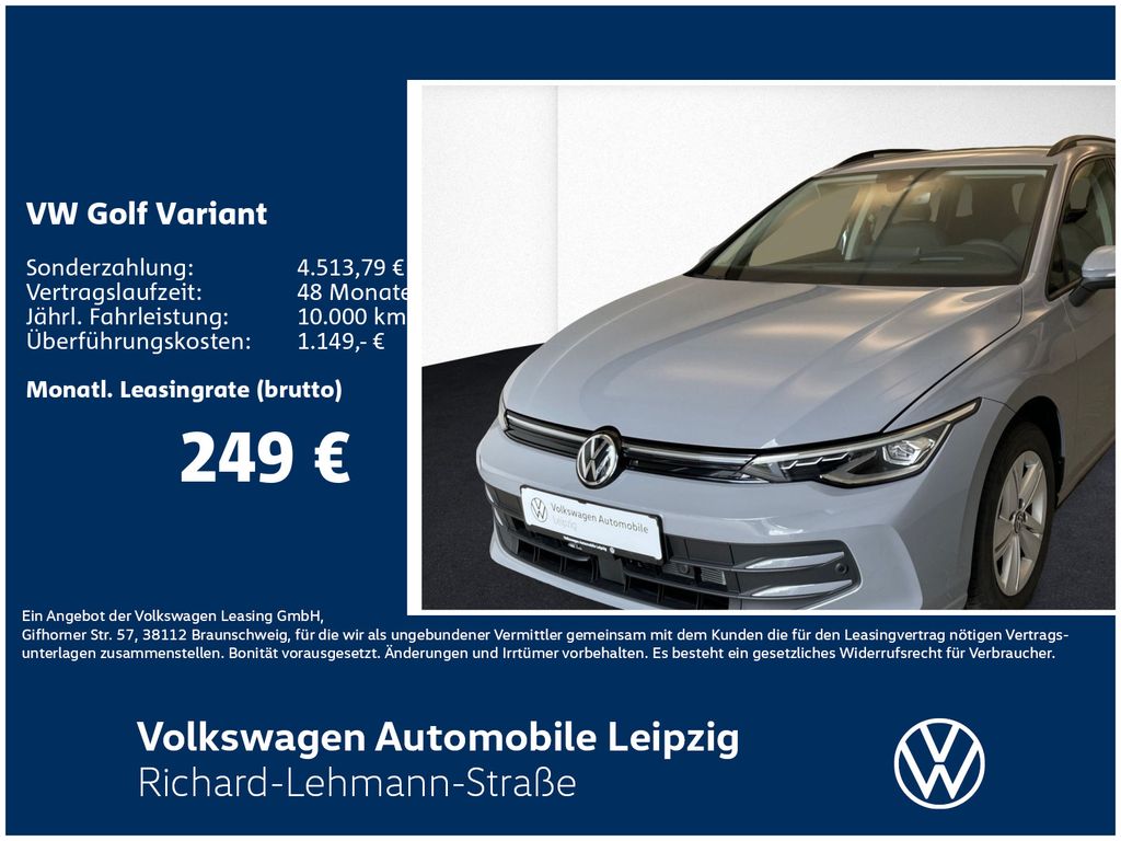 Volkswagen Golf Variant Life 1.5l eTSI 85 kW DSG*CLIMA*LED