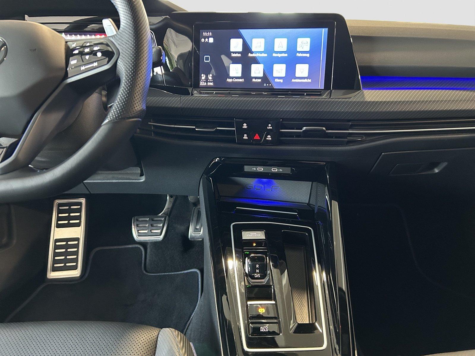 Volkswagen Golf R 2.0 TSI DSG 4Mo. PANO KAMERA IQ.LIGHT AKR, миниатюра 18