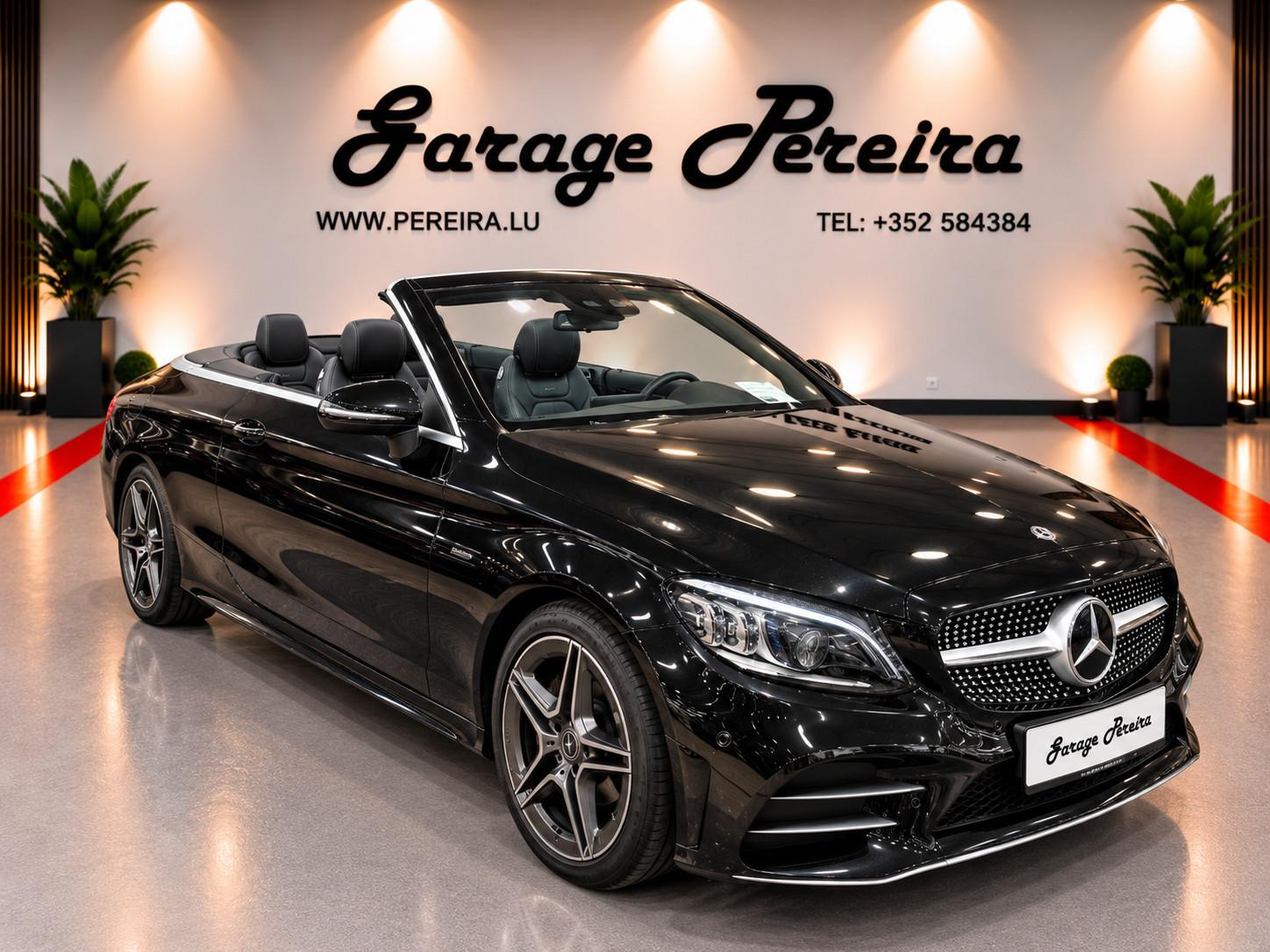 Mercedes-Benz C 220 D CABRIO FACELIFT AMG LINE VIRTUAL COCKPIT