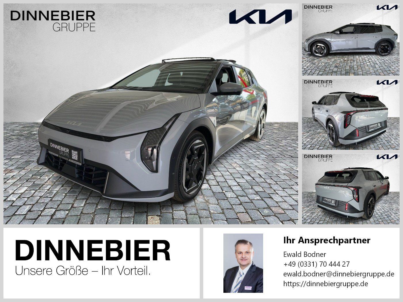 Kia EV4 Earth 81.4 kWh *Preis als Tageszul.* LED+360