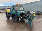 Unimog U 1400 4x4, Winterdienst, Schneeschild, Streuer - Unimog U1400