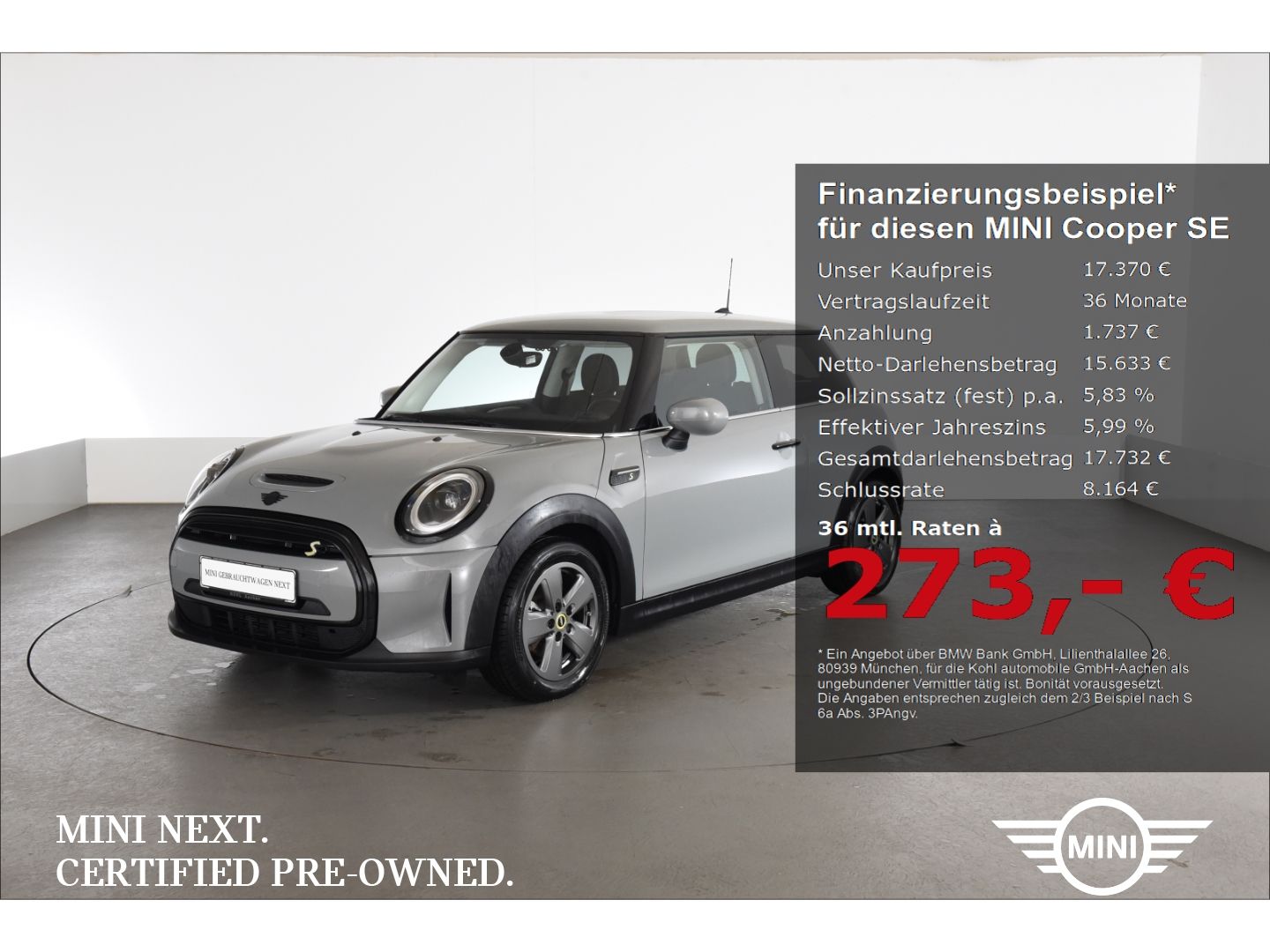 MINI Cooper SE - 1
