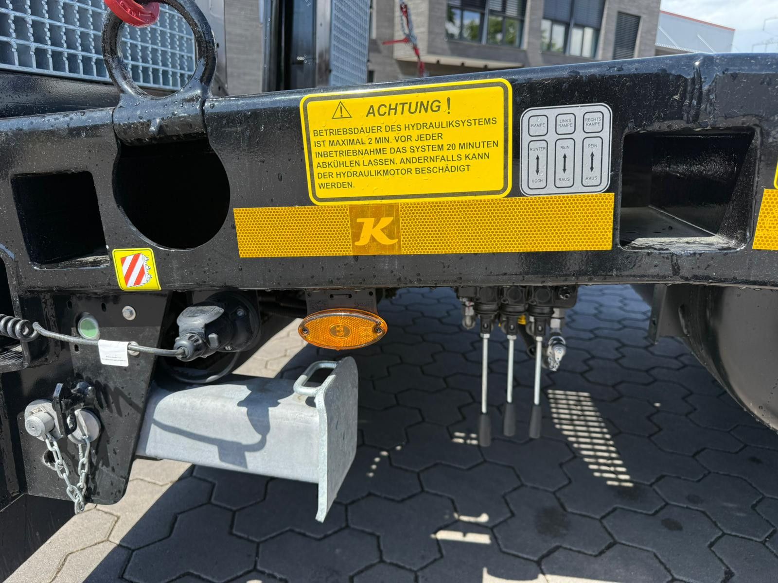 Fahrzeugabbildung Kässbohrer SLS.HS Tieflader mit hydr. Schwanenhals