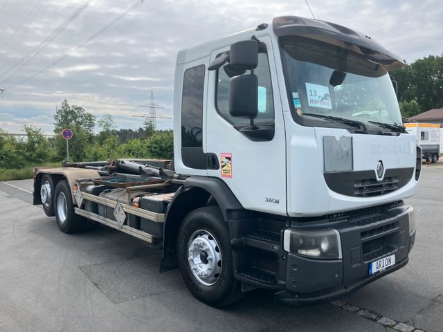 Renault Premium 380 DXI 6x2 Abrollkipper/EEV/HYVALIFT/AC