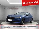 Skoda Superb 2.0 TDI 4x4 Sporline //AHK/Pano/Leder /He - mit Diesel-Antrieb: Blau, Kombi
