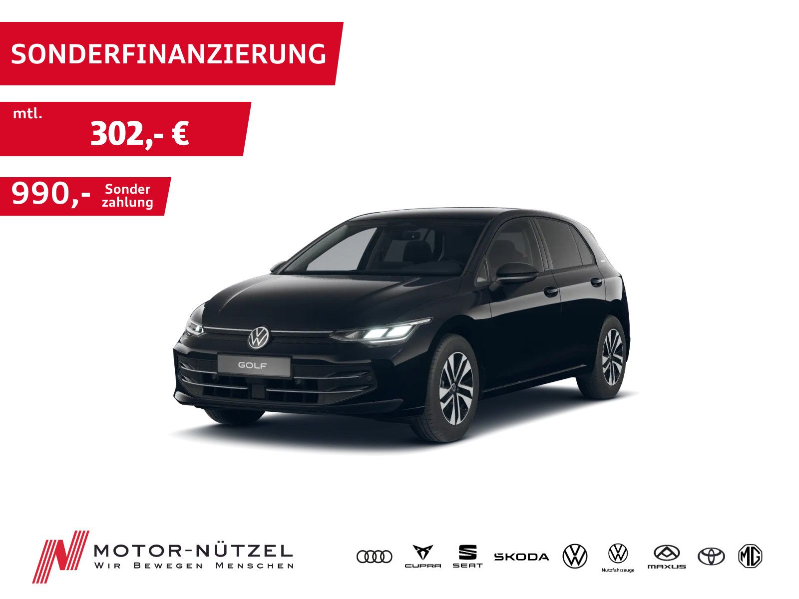 Volkswagen Golf VIII 1.5 TSI ENERGY LED+NAV+ACC+SHZ+PDC+RFK